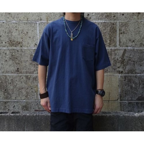 他の写真1: MIDA (ミダ) CREW NECK POCKET TEE S/S ネイビー