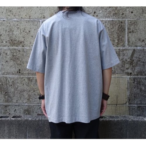 他の写真3: MIDA (ミダ) CREW NECK POCKET TEE S/S ヘザーグレー