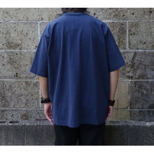 他の写真3: MIDA (ミダ) CREW NECK POCKET TEE S/S ネイビー