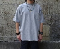 MIDA (ミダ) CREW NECK POCKET TEE S/S ヘザーグレー