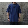 画像4: MIDA (ミダ) CREW NECK POCKET TEE S/S ネイビー