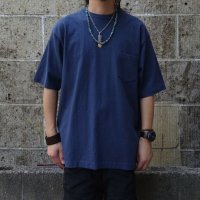 MIDA (ミダ) CREW NECK POCKET TEE S/S ネイビー