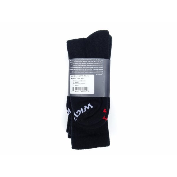 画像2: WIGWAM (ウィグワム) Super 60 Crew 3P Socks ブラック