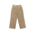 画像1: RICCARDO METHA (リカルドメッサ) 1TUCK WIDE PANTS CORDUROY カーキ (1)