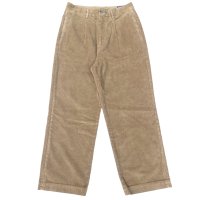 RICCARDO METHA (リカルドメッサ) 1TUCK WIDE PANTS CORDUROY カーキ