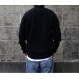 画像7: Jamieson’s (ジャミーソンズ) Plain Saddle Shoulder crew neck ブラック