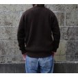 画像7: Jamieson’s (ジャミーソンズ) Plain Saddle Shoulder crew neck ミディアムブラウン