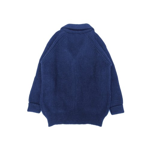 他の写真2: Mars Knitwear (マーズニットウェア) WILLIAM SHAWL COLLAR ネイビー