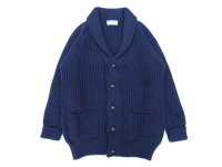 Mars Knitwear (マーズニットウェア) WILLIAM SHAWL COLLAR ネイビー