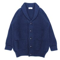 Mars Knitwear (マーズニットウェア) WILLIAM SHAWL COLLAR ネイビー