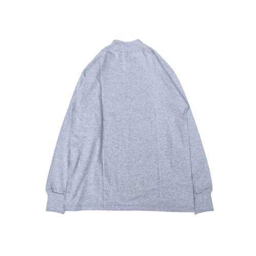 他の写真2: LIFEWEAR (ライフウェア) LONG SLEEVE MOCK NECK TEE アスレチックグレー