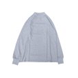 画像1: LIFEWEAR (ライフウェア) LONG SLEEVE MOCK NECK TEE アスレチックグレー (1)