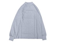 LIFEWEAR (ライフウェア) LONG SLEEVE MOCK NECK TEE アスレチックグレー