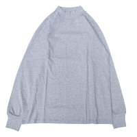 LIFEWEAR (ライフウェア) LONG SLEEVE MOCK NECK TEE アスレチックグレー