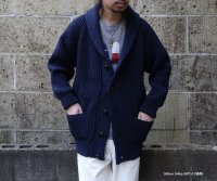 Mars Knitwear (マーズニットウェア) WILLIAM SHAWL COLLAR ネイビー