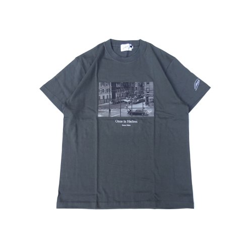 他の写真1: Filphies (フィルフィーズ) SHORT SLEEVE PRINT T-SHIRT Harlem view on 112 street ヘイジーブラック