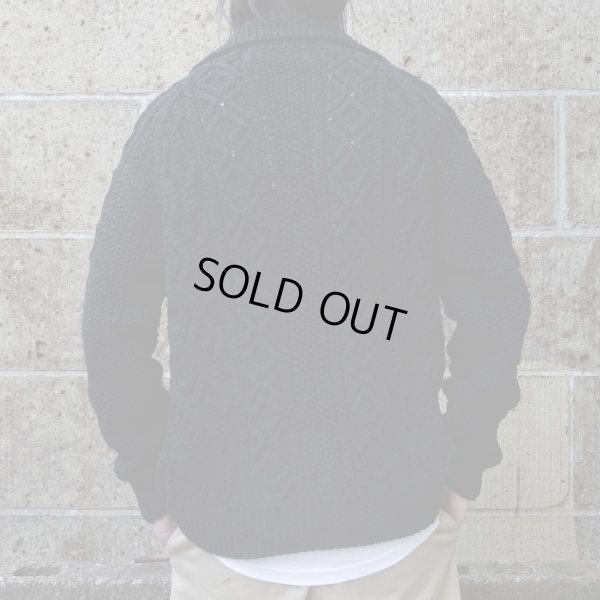 画像7: INVERALLAN (インバーアラン) 3A Lumber Cardigan Denim Cotton ブラックデニム