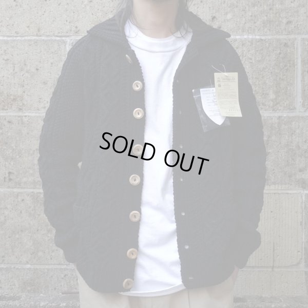 画像4: INVERALLAN (インバーアラン) 3A Lumber Cardigan Denim Cotton ブラックデニム