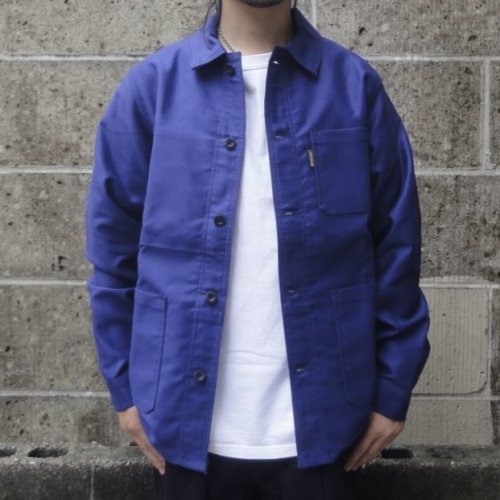 他の写真1: Le LABOUREUR (ルラブルール) MOLE SKIN COVERALL JK ネイビー