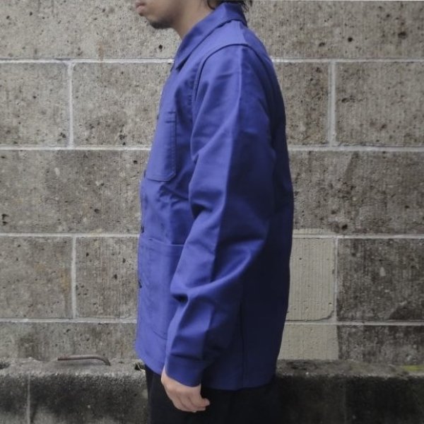 画像8: Le LABOUREUR (ルラブルール) VESTON MOLESKIN 100% COTTON ネイビー