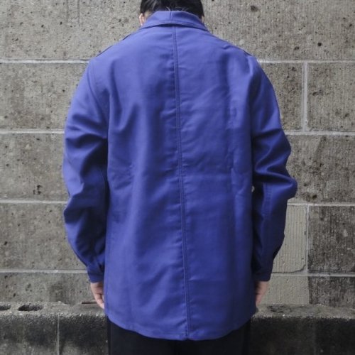 他の写真3: Le LABOUREUR (ルラブルール) MOLE SKIN COVERALL JK ネイビー