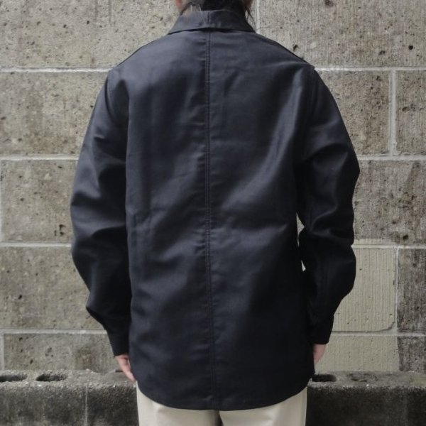 画像10: Le LABOUREUR (ルラブルール) VESTON MOLESKIN 100% COTTON ブラック