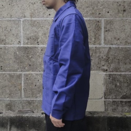 他の写真2: Le LABOUREUR (ルラブルール) MOLE SKIN COVERALL JK ネイビー