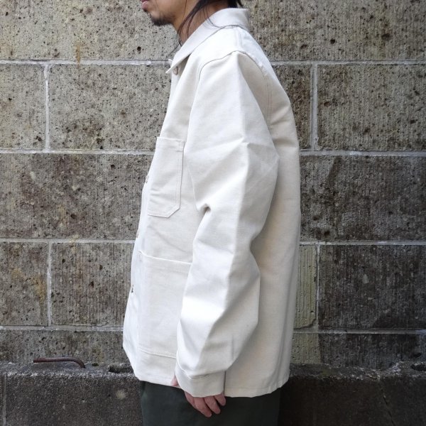 画像8: Le LABOUREUR (ルラブルール) VESTON LIN エクリュ