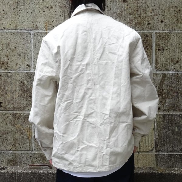 画像11: Le LABOUREUR (ルラブルール) VESTON LIN エクリュ