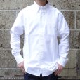 画像5: GAMBERT SHIRT (ギャンバートシャツ) B/D SHIRT OX SOLID ホワイト