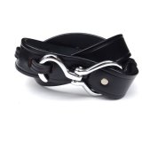 TORY LEATHER (トリーレザー) HOOF PICK BELT ブラック/ニッケル