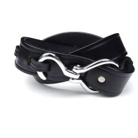 TORY LEATHER (トリーレザー) HOOF PICK BELT ブラック/ニッケル