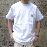 Randy's Garments (ランディーズガーメンツ) LOGO POCKET TEE ホワイト