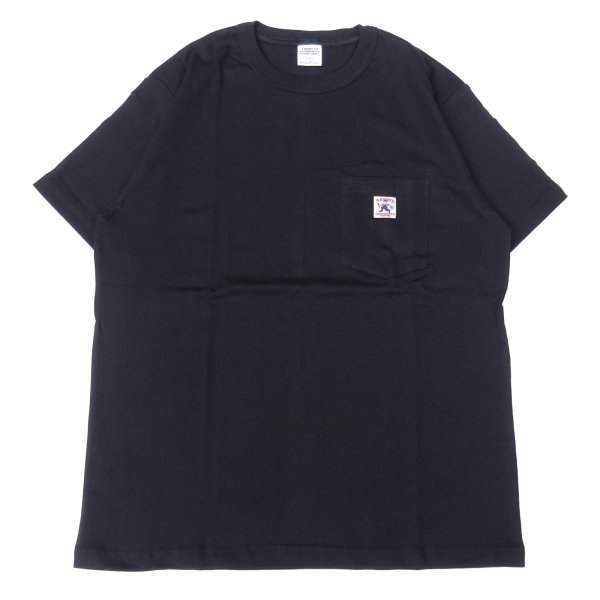画像1: Randy's Garments (ランディーズガーメンツ) LOGO POCKET TEE ブラック