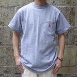 Randy's Garments (ランディーズガーメンツ) LOGO POCKET TEE ヘザーグレー