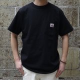 Randy's Garments (ランディーズガーメンツ) LOGO POCKET TEE ブラック