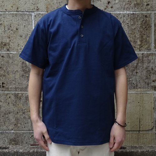 他の写真1: CalCru (カルクルー) 3 Button 7.2 oz Henley ネイビー
