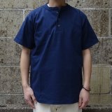 CalCru (カルクルー) 3 Button 7.2 oz Henley ネイビー