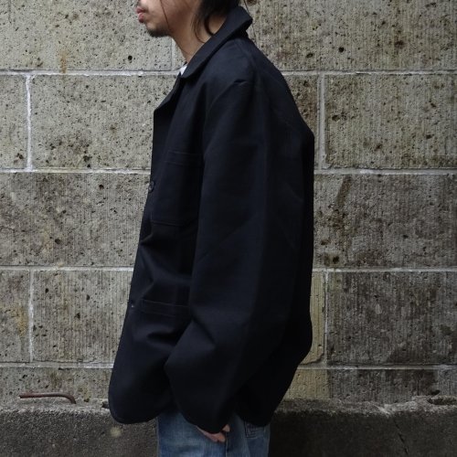 他の写真2: Le LABOUREUR (ルラブルール) VESTE DE SPORT LIN ブラック