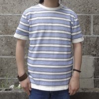 Country of Origin (カントリーオブオリジン) DECK CHAIR TEE ブルー