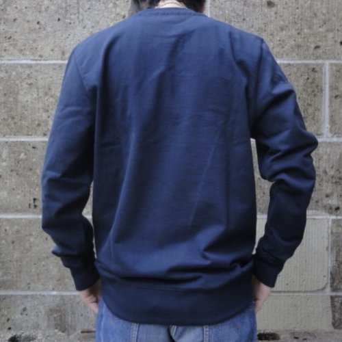 他の写真3: Article 10. (アーティクルテン.) SUPIMA COTTON SWEAT SHIRT ネイビー