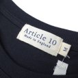 画像3: Article 10. (アーティクルテン.) S/S ROUND NECK T-SHIRTS ブラック