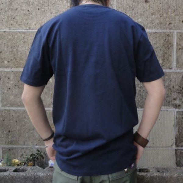 画像6: Article 10. (アーティクルテン.) S/S ROUND NECK SUPIMA COTTON T-SHIRTS ネイビー