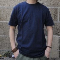 Article 10. (アーティクルテン.) S/S ROUND NECK SUPIMA COTTON T-SHIRTS ネイビー