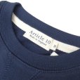 画像3: Article 10. (アーティクルテン.) SUPIMA COTTON SWEAT SHIRT ネイビー