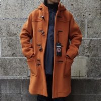 INVERTERE (インバーティア) NEWTON ABBOT LONG DUFFLE COAT バーントオレンジ