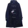 画像1: INVERTERE (インバーティア) NEWTON ABBOT LONG DUFFLE COAT ネイビー (1)