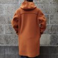 画像14: INVERTERE (インバーティア) NEWTON ABBOT LONG DUFFLE COAT バーントオレンジ