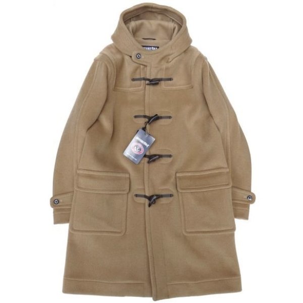 画像1: INVERTERE (インバーティア) NEWTON ABBOT LONG DUFFLE COAT キャメル (ベージュ)