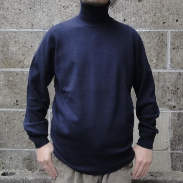 画像4: ALAN PAINE (アランペイン) GEELONG L/S ROLLNECK ネイビー